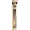 Ekena Millwork Olympic Block Rough Sawn Bracket w/ Offset Brace, Douglas Fir, 4"W x 24"D x 24"H BKT0402X24X24OLY05RDF - alternate 3
